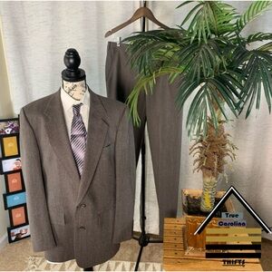 Christian Dior Monsieur  39R Men Vintage 2pc Tweed Pattern Suit SKU #107